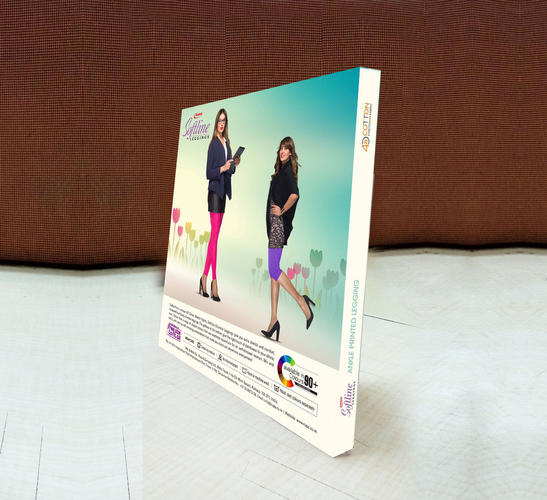 Buy Rupa Softline Neon Lemon Cotton Leggings for Women Online @ Tata CLiQ